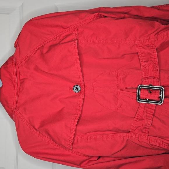 Red Banana Republic XL Trench Jacket - Picture 5 of 7